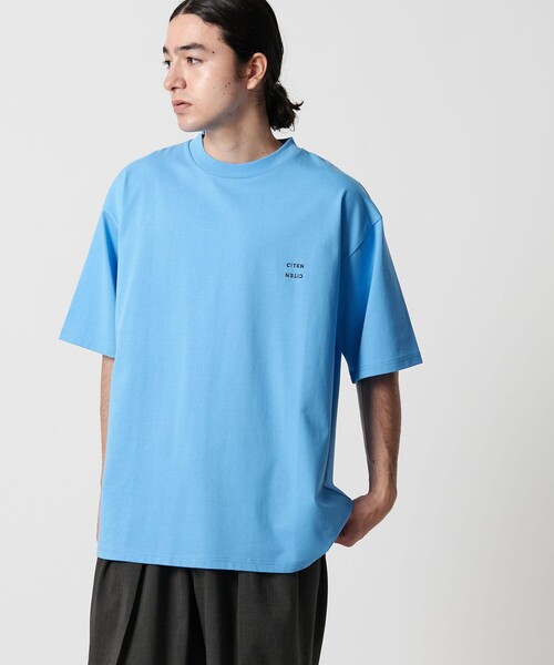 CITEN（シテン）の「＜CITEN＞ヘヴィーウェイトT（Tシャツ/カットソー・メンズ・ライム/ライラック/ダークグレー/ホワイト/ナチュラル/ネイビー/ブラック/ターコイズブルー系/イエロー/モカ・M/L/S）」の8枚目の写真