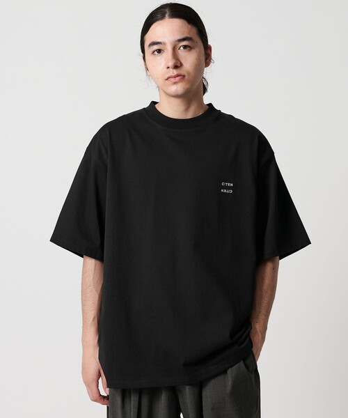 CITEN（シテン）の「＜CITEN＞ヘヴィーウェイトT（Tシャツ/カットソー・メンズ・ライム/ライラック/ダークグレー/ホワイト/ナチュラル/ネイビー/ブラック/ターコイズブルー系/イエロー/モカ・M/L/S）」の2枚目の写真