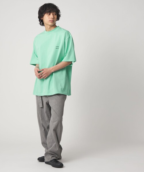 CITEN（シテン）の「＜CITEN＞ヘヴィーウェイトT（Tシャツ/カットソー・メンズ・ライム/ライラック/ダークグレー/ホワイト/ナチュラル/ネイビー/ブラック/ターコイズブルー系/イエロー/モカ・M/L/S）」の13枚目の写真