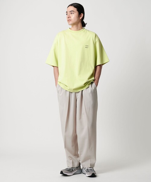 CITEN（シテン）の「＜CITEN＞ヘヴィーウェイトT（Tシャツ/カットソー・メンズ・ライム/ライラック/ダークグレー/ホワイト/ナチュラル/ネイビー/ブラック/ターコイズブルー系/イエロー/モカ・M/L/S）」の13枚目の写真
