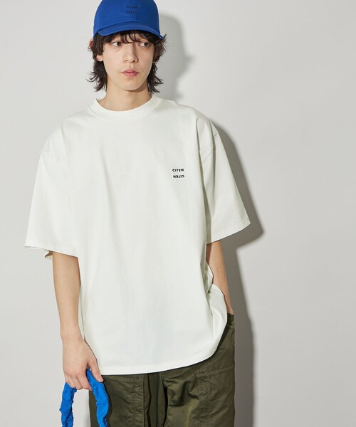 CITEN（シテン）の「＜CITEN＞ヘヴィーウェイトT（Tシャツ/カットソー・メンズ・ライム/ライラック/ダークグレー/ホワイト/ナチュラル/ネイビー/ブラック/ターコイズブルー系/イエロー/モカ・M/L/S）」の14枚目の写真