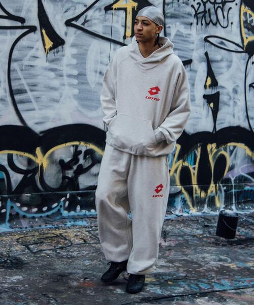 LOTTO（ロット）の「LOTTO　CLASSIC BIG LOGO PANTS（その他パンツ・メンズ・グレー/ブラック/ネイビー・MEDIUM/LARGE/X-LARGE）」の4枚目の写真