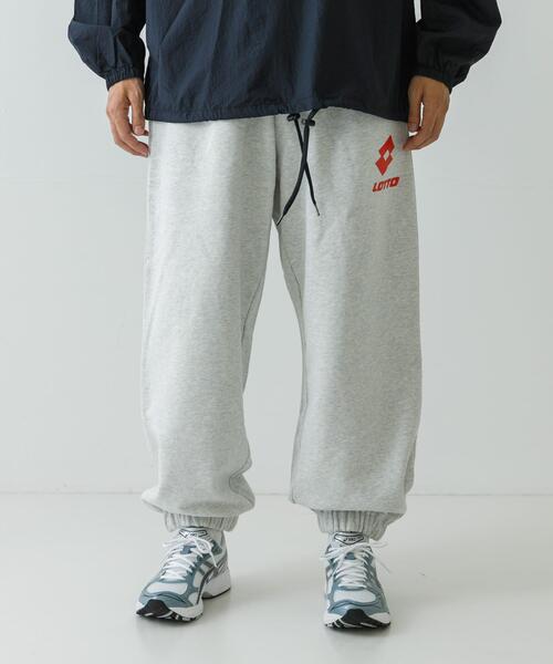 LOTTO（ロット）の「LOTTO　CLASSIC BIG LOGO PANTS（その他パンツ・メンズ・グレー/ブラック/ネイビー・MEDIUM/LARGE/X-LARGE）」の5枚目の写真