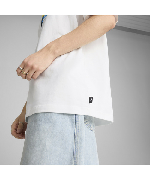 PUMA（プーマ）の「PUMA プーマ メンズ グラフィックス フォト 半袖 Tシャツ（Tシャツ/カットソー・メンズ・ホワイト/ブラック・X-LARGE/SMALL/X-SMALL/MEDIUM/LARGE）」の9枚目の写真