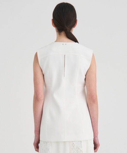 RITAN/リタン】Arch Pattern Cut Vest/アーチパターンカット