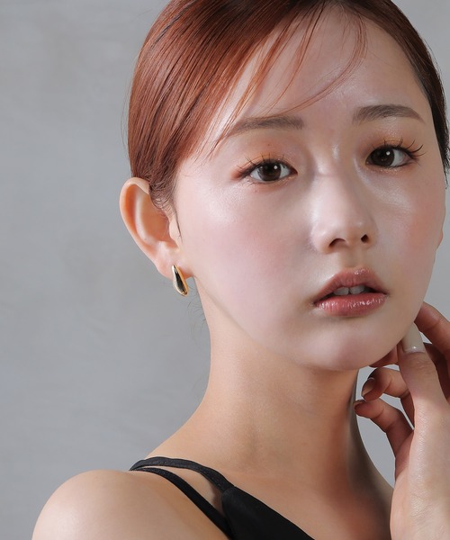 voov（ブーブ）の「ニュアンス ぷっくり ピアス（ピアス（両耳用）・レディース・シルバー/ゴールド・フリー）」の12枚目の写真