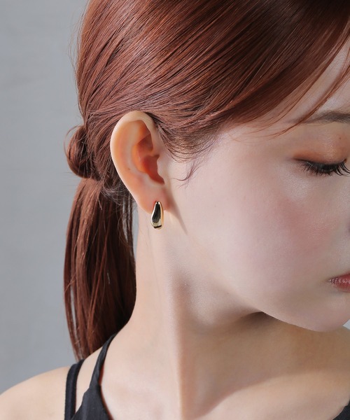 voov（ブーブ）の「ニュアンス ぷっくり ピアス（ピアス（両耳用）・レディース・シルバー/ゴールド・フリー）」の14枚目の写真