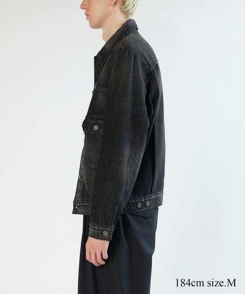 Levi's(R)| BIOTOP】 TYPE 2 TRUCKER BLK EX（デニムジャケット