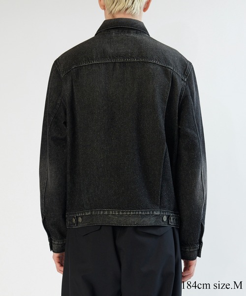 【売り切り価格】BIOTOPコラボ Type 2 TRUCKER BK EX M Levi's(R)| BIOTOP】 TYPE 2 TRUCKER BLK EX（デニムジャケット