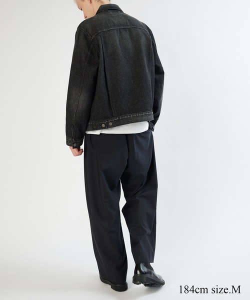 【売り切り価格】BIOTOPコラボ Type 2 TRUCKER BK EX M Levi's(R)| BIOTOP】 TYPE 2 TRUCKER BLK EX（デニムジャケット