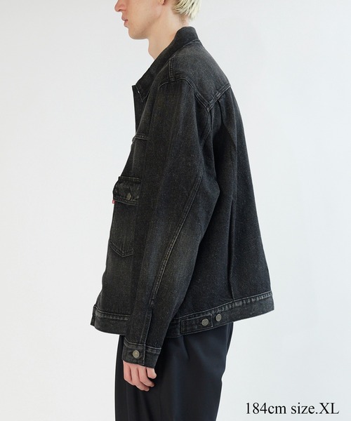 Levi's(R)| BIOTOP】 TYPE 2 TRUCKER BLK EX（デニムジャケット