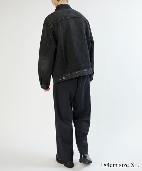 Levi's(R)| BIOTOP】 TYPE 2 TRUCKER BLK EX（デニムジャケット