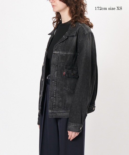 Levi's(R)| BIOTOP】 TYPE 2 TRUCKER BLK EX（デニムジャケット