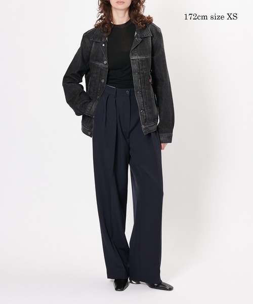 Levi's(R)| BIOTOP】 TYPE 2 TRUCKER BLK EX（デニムジャケット