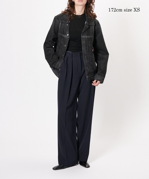 Levi's(R)| BIOTOP】 TYPE 2 TRUCKER BLK EX（デニムジャケット