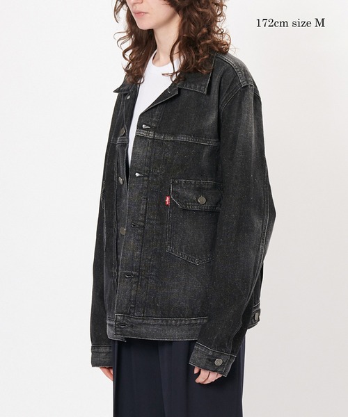 Levi's(R)| BIOTOP】 TYPE 2 TRUCKER BLK EX（デニムジャケット