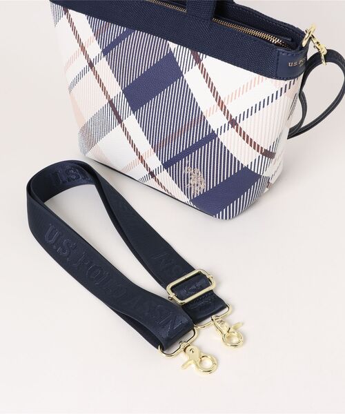 U.S. POLO ASSN.】 ユーエスポロアッスン シュリンク 2WAYトート
