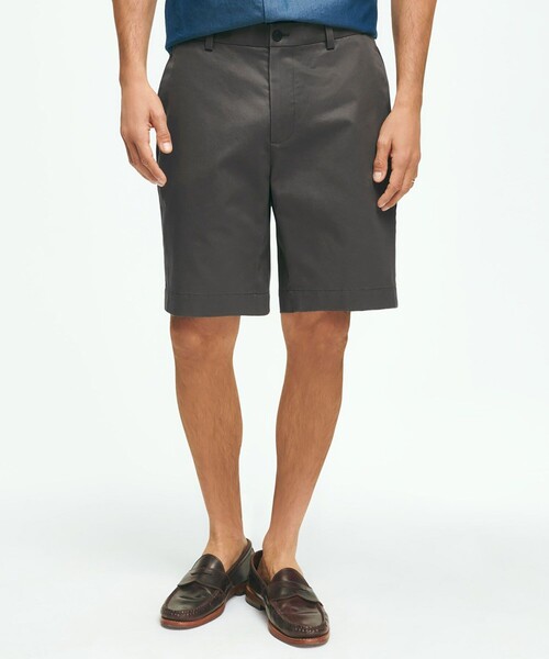 BROOKS BROTHERS(ブルックスブラザーズ)の「ストレッチコットン ライトウエイトアドバンテージチノ プレーンフロント 9inショーツ(その他パンツ・メンズ・ネイビー/グレー/カーキ・30inch/36inch/38inch/32inch/34inch)」の2枚目の写真