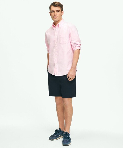 BROOKS BROTHERS(ブルックスブラザーズ)の「ストレッチコットン ライトウエイトアドバンテージチノ プレーンフロント 9inショーツ(その他パンツ・メンズ・ネイビー/グレー/カーキ・30inch/36inch/38inch/32inch/34inch)」の6枚目の写真