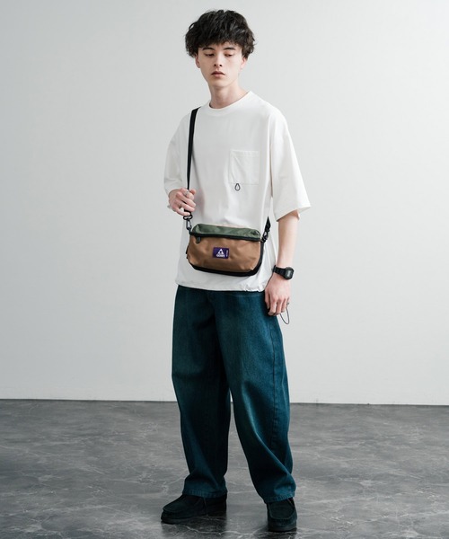 GERRY(ジェリー)の「GERRY ジェリー 撥水加工 E/Fマルチショルダーバッグ ワンポイントロゴ斜め掛けバッグ(ショルダーバッグ・メンズ・ベージュ/チャコールグレー/ブラック/マルチ・FREE)」の22枚目の写真
