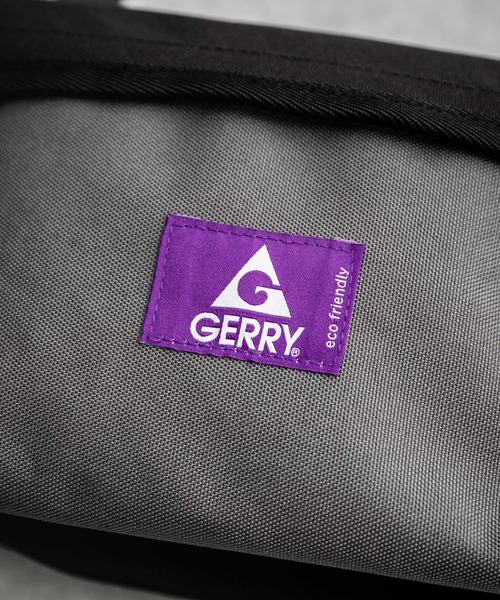 GERRY(ジェリー)の「GERRY ジェリー 撥水加工 E/Fマルチショルダーバッグ ワンポイントロゴ斜め掛けバッグ(ショルダーバッグ・メンズ・ベージュ/チャコールグレー/ブラック/マルチ・FREE)」の19枚目の写真