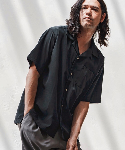 mhs2389-オープンカラーシャツ（シャツ/ブラウス）｜CAMBIO