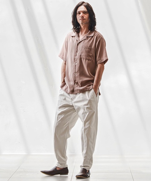 mhs2389-オープンカラーシャツ（シャツ/ブラウス）｜CAMBIO（カンビオ