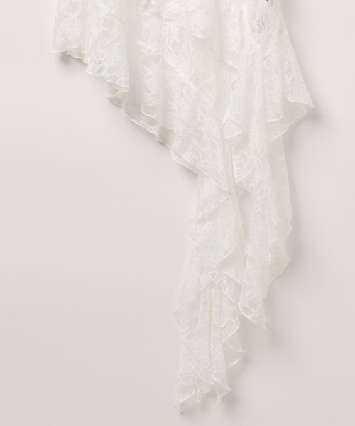 3.3 Field Trip （3.3フィールドトリップ）の「3.3Field Trip／カスケードキャミワンピース（ワンピース・レディース・ホワイト・FREE）」の11枚目の写真