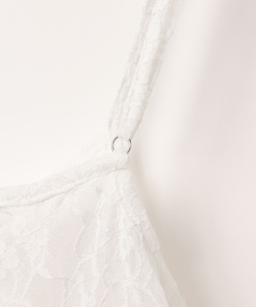 3.3 Field Trip （3.3フィールドトリップ）の「3.3Field Trip／カスケードキャミワンピース（ワンピース・レディース・ホワイト・FREE）」の13枚目の写真