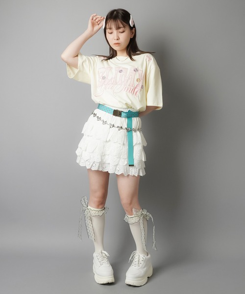 SPINNS（スピンズ）の「【6柄展開】つけるだけで平成コーデに！Y2Kガチャベルト/GIベルト/パンク/平成女児（ベルト・レディース・カモフラージュ/その他/その他1/その他2/その他3/その他4・ONESIZE）」の9枚目の写真