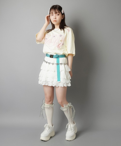 SPINNS（スピンズ）の「【6柄展開】つけるだけで平成コーデに！Y2Kガチャベルト/GIベルト/パンク/平成女児（ベルト・レディース・カモフラージュ/その他/その他1/その他2/その他3/その他4・ONESIZE）」の15枚目の写真