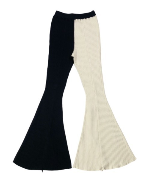 セール】rib flare pants（スラックス）｜HONEY MI HONEY