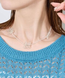 ROPE' PICNIC（ロペピクニック）の「フラワーショートネックレス（ネックレス・レディース）」