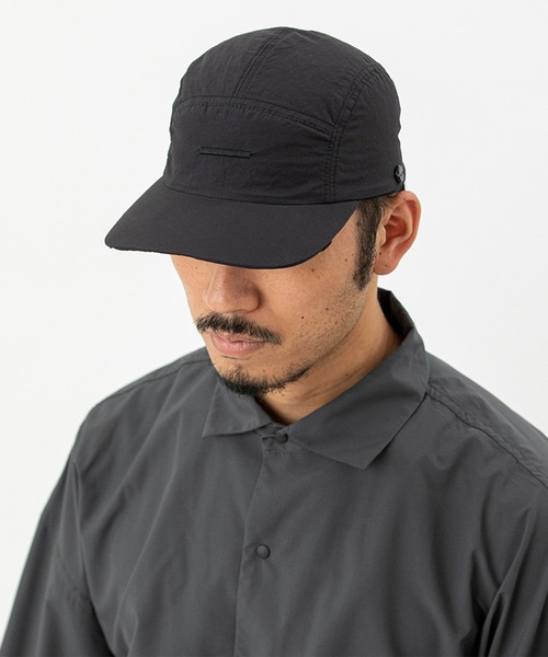 meanswhile（ミーンズワイル）の「Uneven Fabric Cover Cap（キャップ・メンズ・ブラック・FREE）」の15枚目の写真