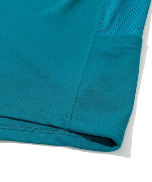 go slow caravan(ゴースローキャラバン)の「Drymix スクエアクマLOGO アクティビTEE(Tシャツ/カットソー・メンズ・ネイビー/ブルーグリーン/セージグリーン・MEDIUM/LARGE/X-LARGE)」の9枚目の写真