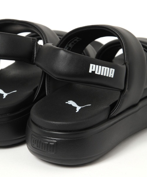 A part by(アパートバイ)の「【セレクト】PUMA_MayuPuffyサンダル(サンダル・レディース・ブラック/オフホワイト・MEDIUM/LARGE)」の8枚目の写真