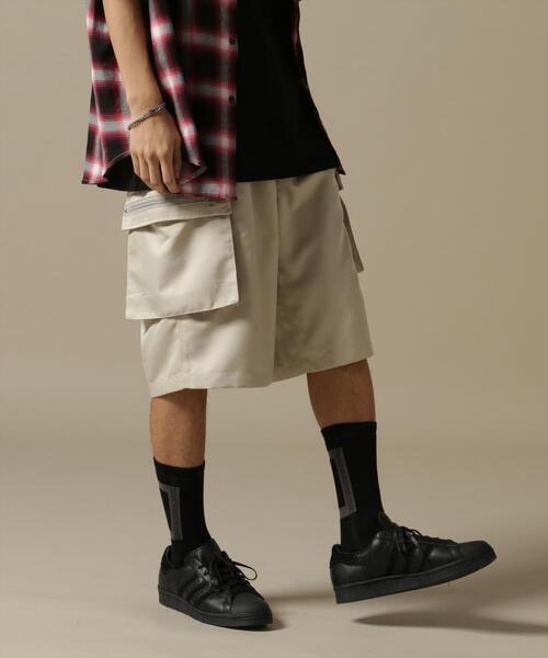 DANKE SCHON（ダンケシェーン）の「【WEB&DEPOT限定】DankeSchon/PT TWILL FLAPCARGO SHORTS（カーゴパンツ・メンズ・ホワイト/ベージュ・M/L）」の21枚目の写真