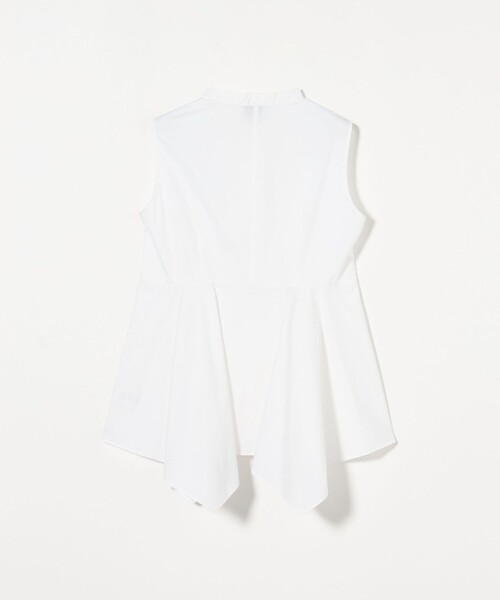 UNITED ARROWS(ユナイテッドアローズ)の「ペプラム ノースリーブ ブラウス(シャツ/ブラウス・レディース・ホワイト/ブラック・FREE)」の10枚目の写真