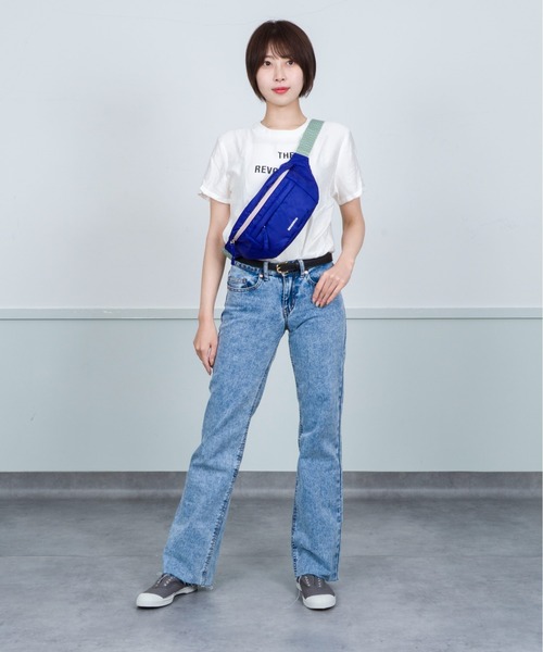 BENSIMON(ベンシモン)の「【BENSIMON】ボディバッグ ウエストポーチ ユニセックス ナイロン フランスブランド(ボディバッグ/ウエストポーチ・レディース・オレンジ/グリーン/ブルー・FREE)」の13枚目の写真