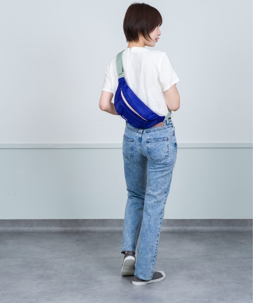 BENSIMON(ベンシモン)の「【BENSIMON】ボディバッグ ウエストポーチ ユニセックス ナイロン フランスブランド(ボディバッグ/ウエストポーチ・レディース・オレンジ/グリーン/ブルー・FREE)」の14枚目の写真