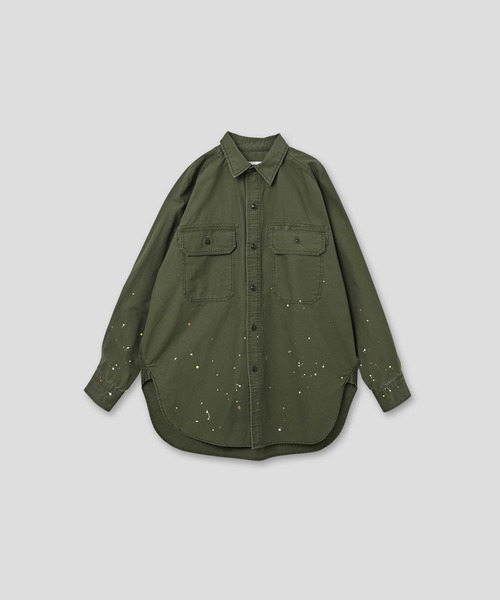 ブラウス シャツ 「KHA:KI / カーキ」HAND PAINT SHIRTS レディース kha:ki ブラウス シャツ 「KHA:KI / カーキ」HAND PAINT SHIRTS