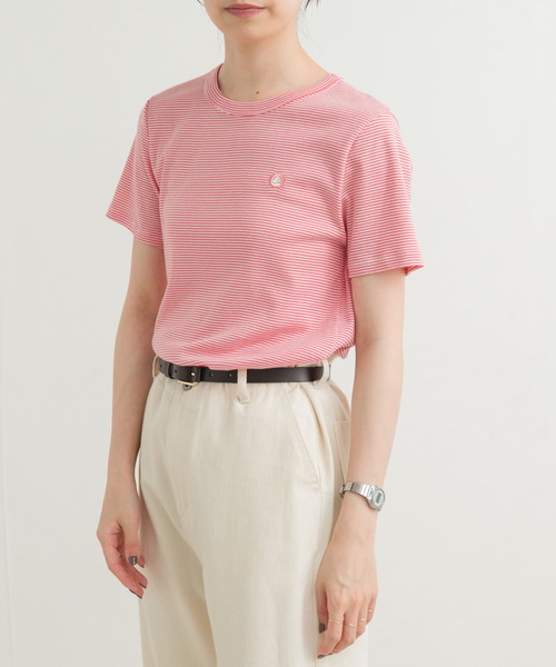 PETIT BATEAU（プチバトー）の「『別注』PETIT BATEAU×DOORS　embroideryt-shirts（Tシャツ/カットソー・レディース・ピンク系その他/ブルー系その他/ホワイト系その他・SMALL/MEDIUM/X-SMALL）」の13枚目の写真