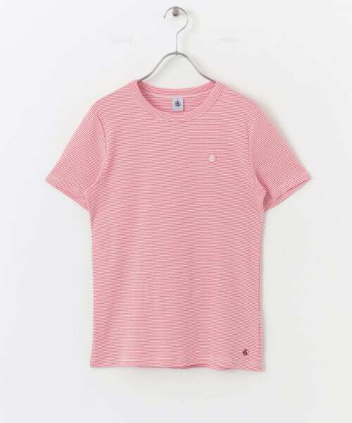 PETIT BATEAU（プチバトー）の「『別注』PETIT BATEAU×DOORS　embroideryt-shirts（Tシャツ/カットソー・レディース・ピンク系その他/ブルー系その他/ホワイト系その他・SMALL/MEDIUM/X-SMALL）」の22枚目の写真