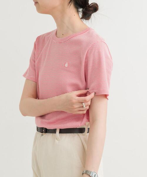 PETIT BATEAU(プチバトー)の「『別注』PETIT BATEAU×DOORS embroideryt-shirts(Tシャツ/カットソー・レディース・ピンク系その他/ブルー系その他/ホワイト系その他・SMALL/MEDIUM/X-SMALL)」の11枚目の写真