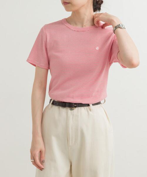 PETIT BATEAU(プチバトー)の「『別注』PETIT BATEAU×DOORS embroideryt-shirts(Tシャツ/カットソー・レディース・ピンク系その他/ブルー系その他/ホワイト系その他・SMALL/MEDIUM/X-SMALL)」の14枚目の写真