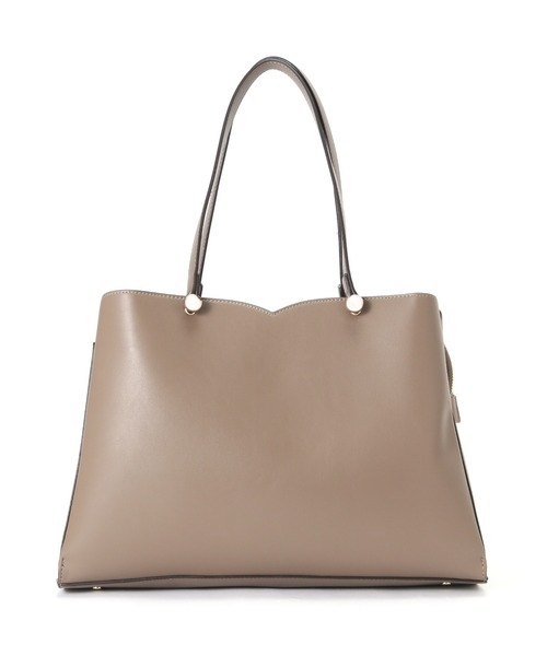 NATURAL BEAUTY BASIC(ナチュラルビューティーベーシック)の「◇ハートカットトートバック(トートバッグ・レディース・ブラック/ベージュ・フリ-)」の3枚目の写真
