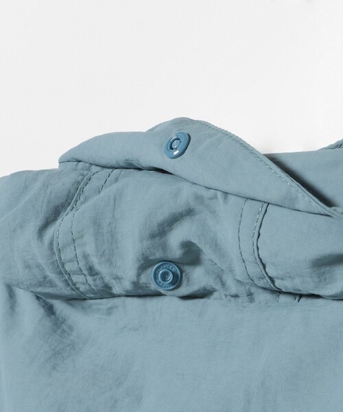 BEAMS mini（ビームスミニ）の「フード収納 ナイロン ブルゾン 2025FW（90～140cm）（ブルゾン・キッズ・ピンク/その他/ライトブルー・120/110/100/90/140/130）」の18枚目の写真