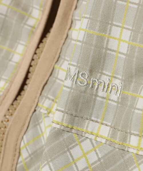 BEAMS mini（ビームスミニ）の「フード収納 ナイロン ブルゾン 2025FW（90～140cm）（ブルゾン・キッズ・ピンク/その他/ライトブルー・120/110/100/90/140/130）」の4枚目の写真