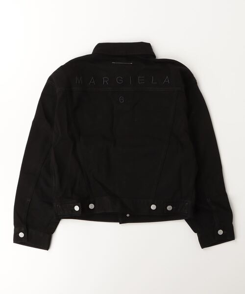 MM6 Maison Margiela（ｴﾑｴﾑｼｯｸｽ ﾒｿﾞﾝ ﾏﾙｼﾞｪﾗ）の「MM6 Maison Margiela(エムエムシックス メゾン マルジェラ)Kids & Junior ジャケット（その他アウター・キッズ・ブラック・14Y）」の2枚目の写真