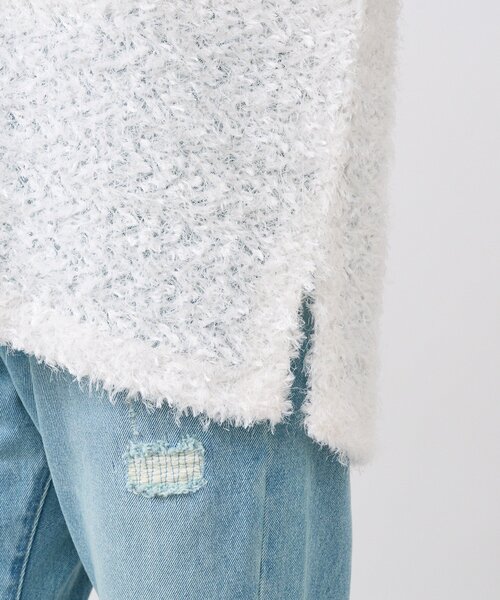 RIVE DROITE(リヴドロワ)の「【新色追加/着映え】フェザーチュールベスト(ベスト・レディース・オフホワイト/ブラック/ベージュ・FREE)」の19枚目の写真